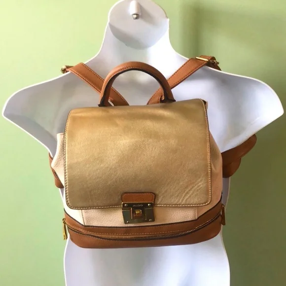 Aldo | Bags | Aldo Beigebrown Backpack | Poshmark display picture 2